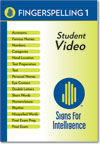 Fingerspelling 1: Student DVD