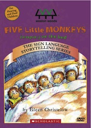 5 Little Monkeys Jumping on the bed